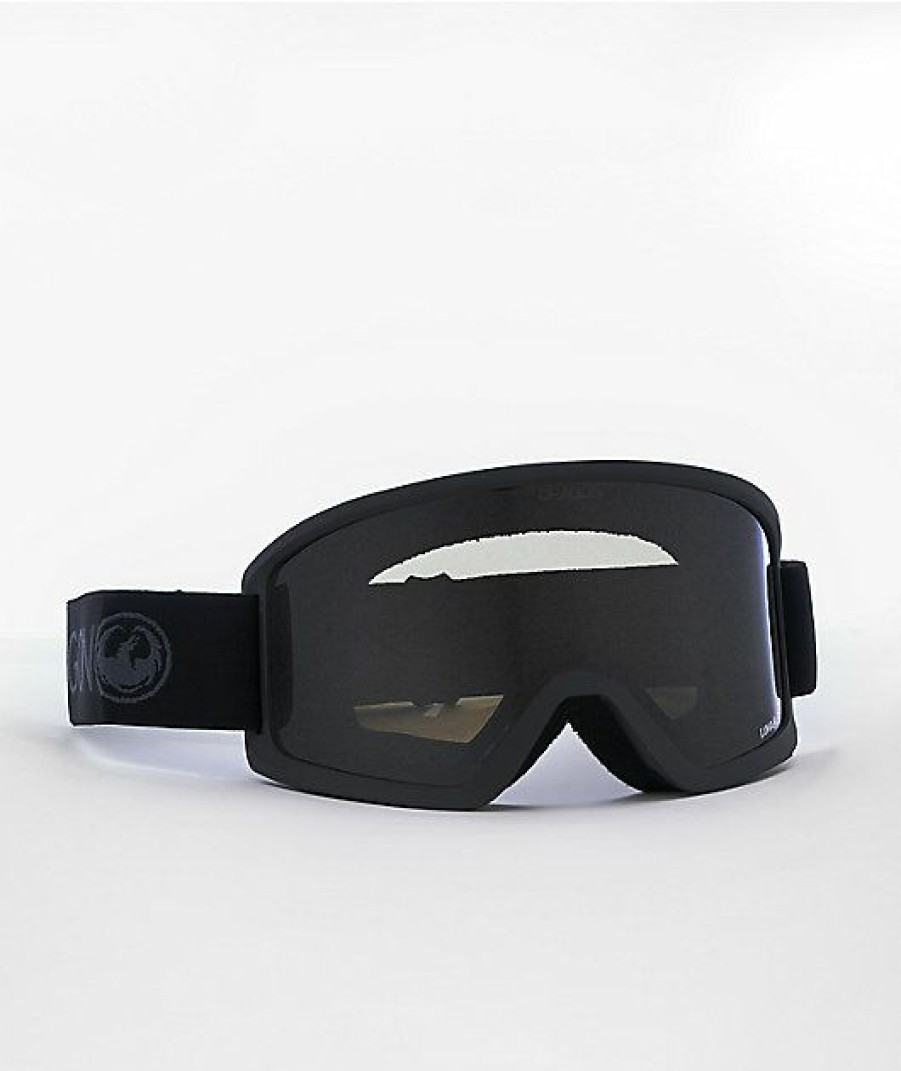 Snowboard * | Dragon Dx3 Otg Blackout & Smoke Lumalens Snowboard Goggles Limit Offer