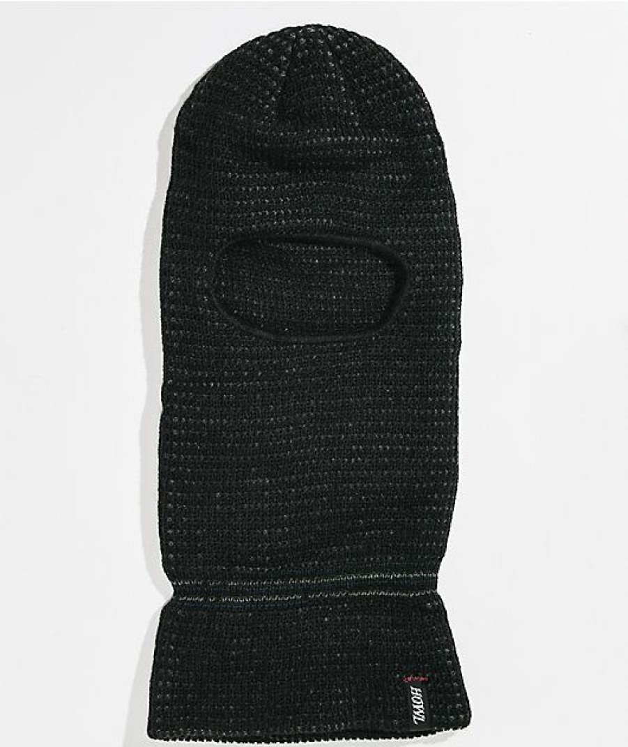 Snowboard * | Howl Burglar Black Balaclava Limit Offer