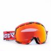 Snowboard * | Ripndip Dragonerm Red & Yellow Chrome Snow Goggles Limit Offer