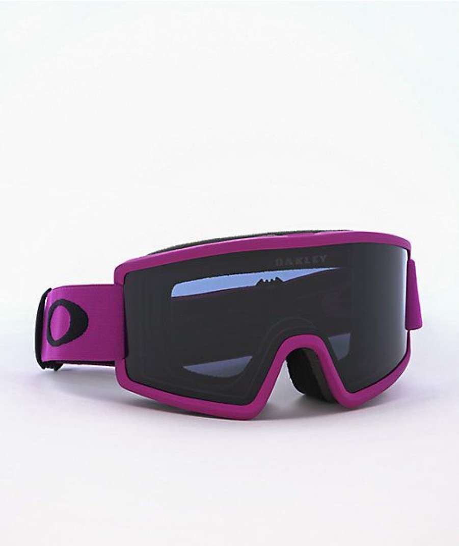 Snowboard * | Oakley Target Line M Purple Snowboard Goggles Limit Offer