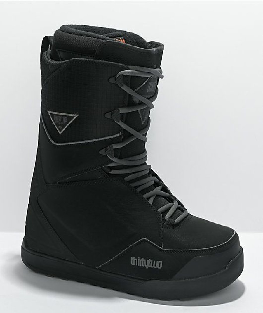 Snowboard * | Thirtytwo Lashed Black Snowboard Boots 2022 Limit Offer