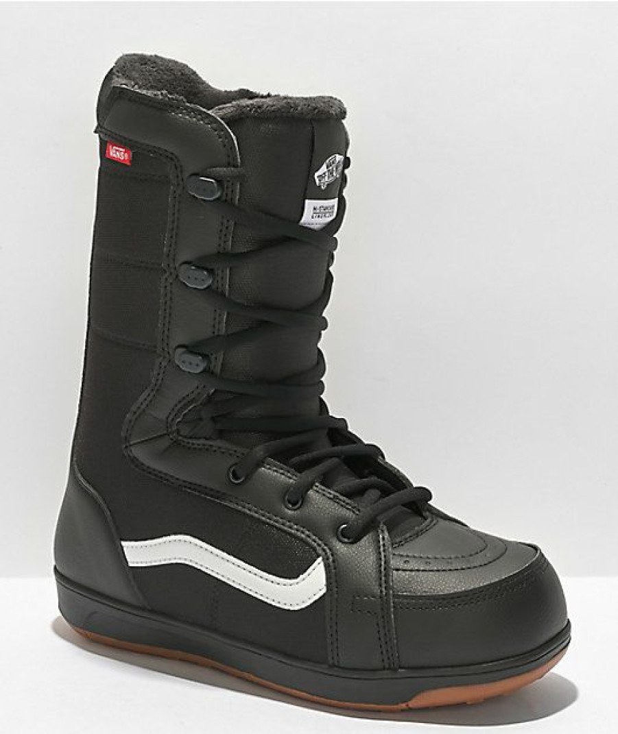 Snowboard * | Vans Hi-Standard Linerless Black Snowboard Boots 2022 Limit Offer