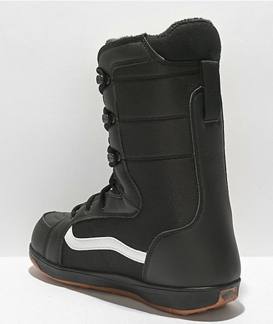 Snowboard * | Vans Hi-Standard Linerless Black Snowboard Boots 2022 Limit Offer