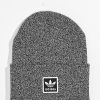 Beanies * | Adidas Originals Chunky Black & White Marl Beanie Promotions