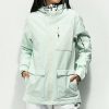 Snowboard * | Aperture Aries All Over Light Teal 10K Snowboard Jacket Limit Offer