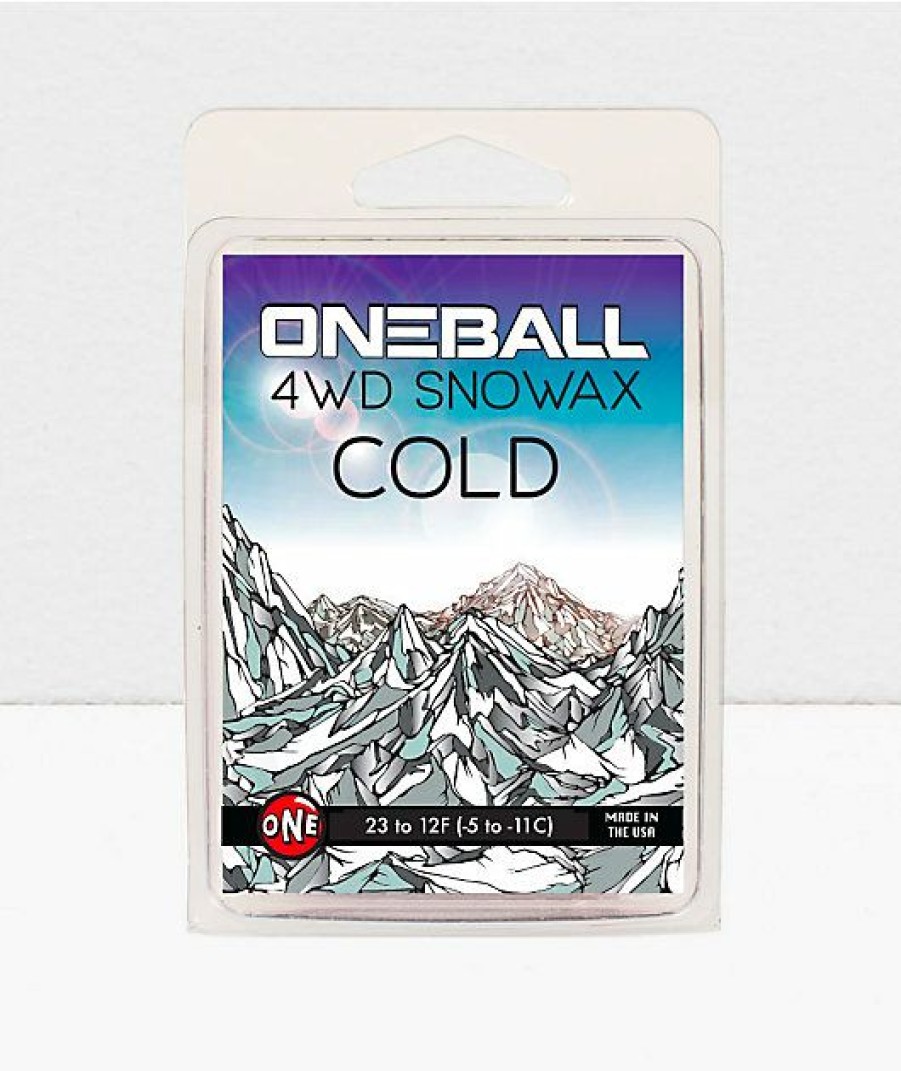 Accessories * | One Ball 4Wd Cold Snowboard Wax Promotions