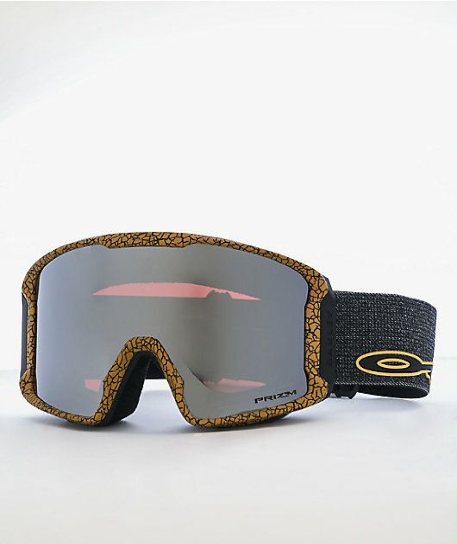 Snowboard * | Oakley Line Miner L Stale Sig Black Prizm Snowboard Goggles Limit Offer