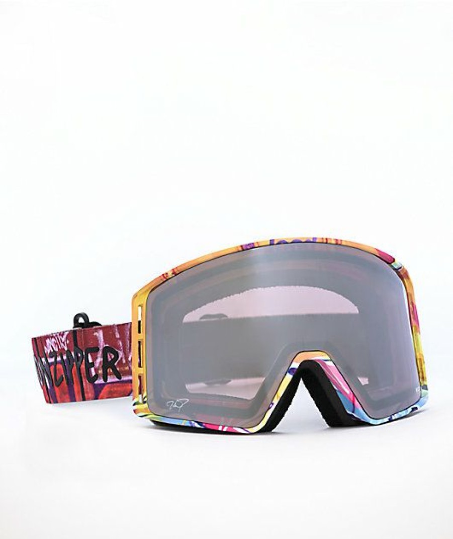 Snowboard * | Vonzipper John Jackson Wildlife Rose Snowboard Goggles Limit Offer