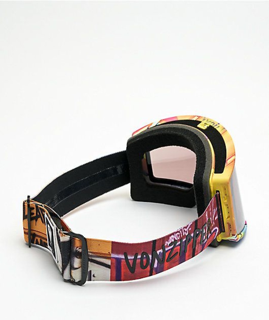 Snowboard * | Vonzipper John Jackson Wildlife Rose Snowboard Goggles Limit Offer