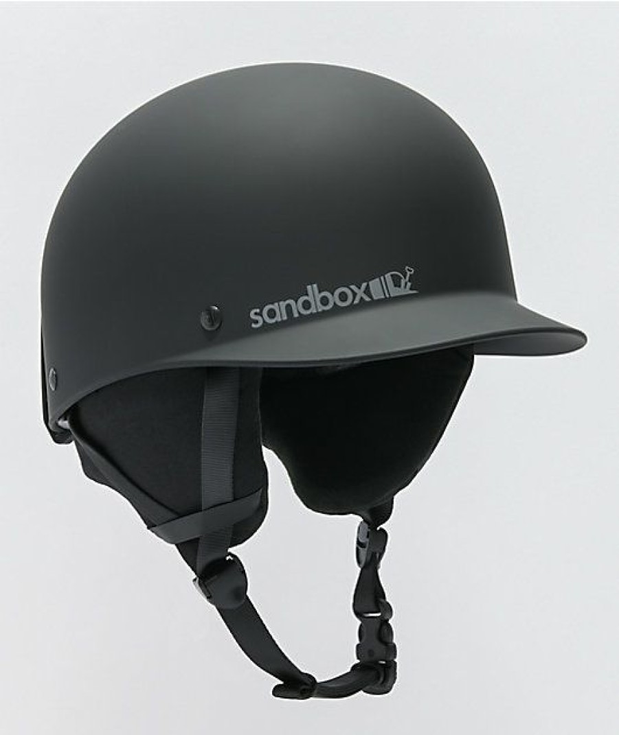 Snowboard * | Sandbox Classic 2.0 Black Snowboard Helmet Limit Offer