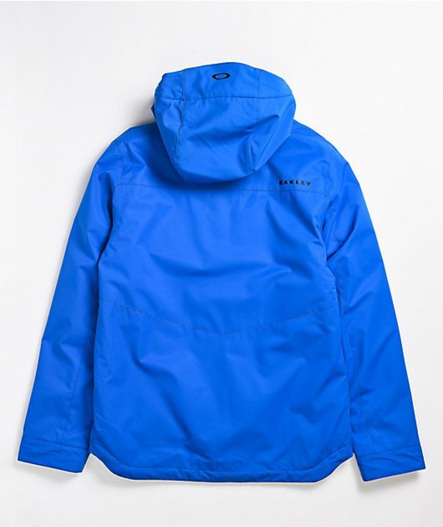 Snowboard * | Oakley Division 10Kblue Snowboard Jacket Limit Offer