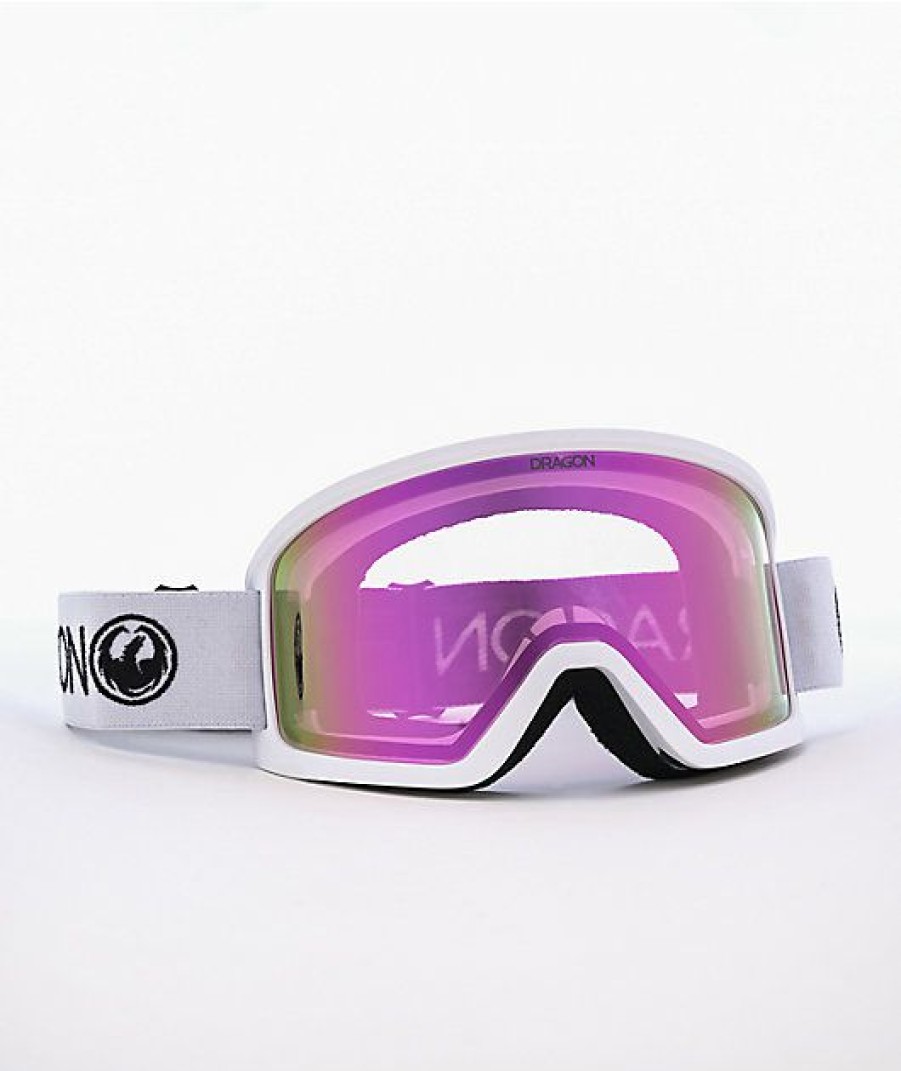 Snowboard * | Dragon Dx3 Otg Lumalens Pink Ion Snowboard Goggles Limit Offer