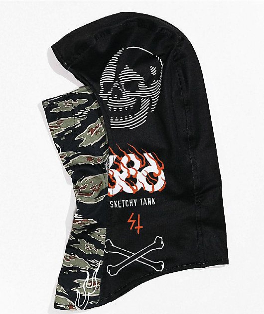 Snowboard * | 686 X Sketchy Tank Deluxe Hinged Balaclava Limit Offer