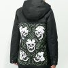 Snowboard * | Lurking Class By Sketchy Tank Shacket Black 10K Sherpa Snowboard Jacket Limit Offer