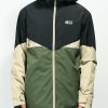 Clothing * | Picture Organic Styler Green 10K Snowboard Jacket Promotions