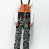 Snowboard * | 686 X Sketchy Tank Frontier Camouflage 10K Snowboard Bib Pants Limit Offer