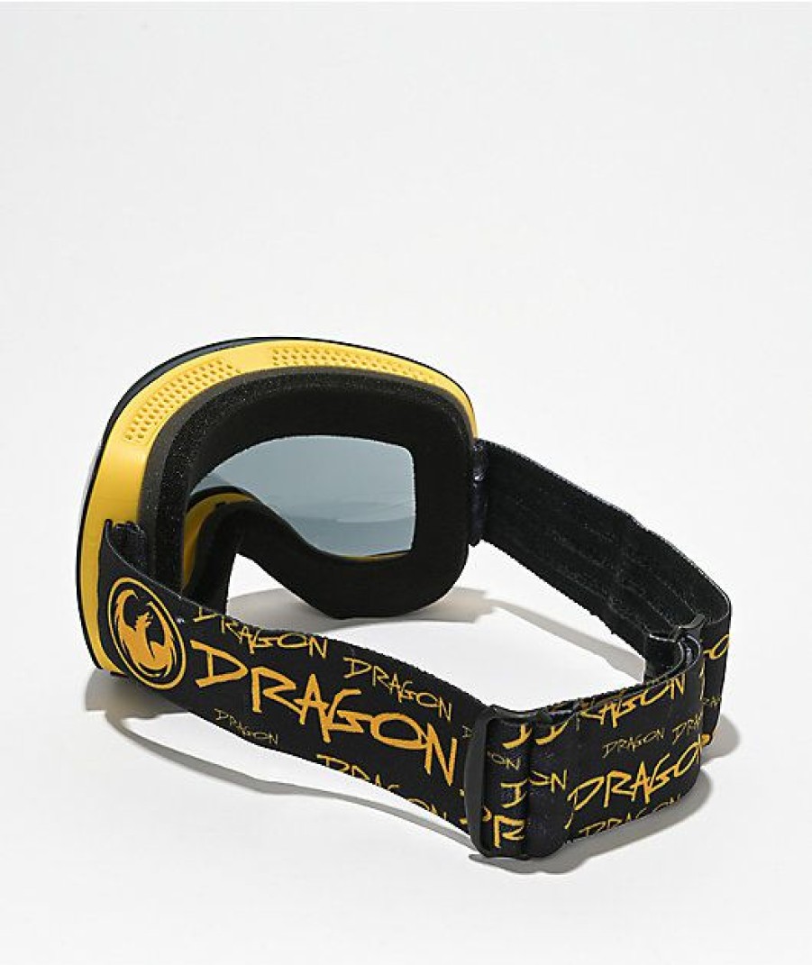 Snowboard * | Dragon X1 Block Lumalens Dark Smoke Snowboard Goggles Limit Offer