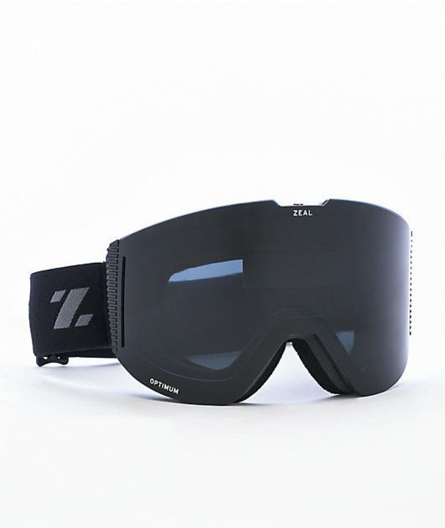 Snowboard * | Zeal Lookout Dark Night & Dark Grey Snowboard Goggles Limit Offer