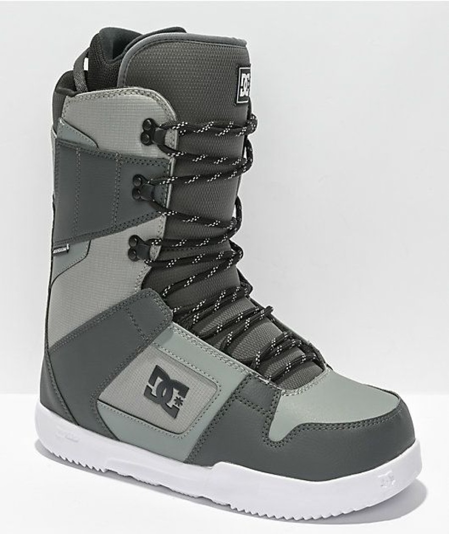 Snowboard * | Dc Phase Grey Snowboard Boots 2022 Limit Offer