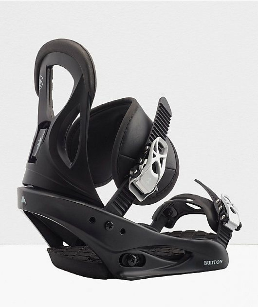 Snowboard * | Burton Citizen Black Snowboard Bindings 2022 Limit Offer