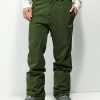 Snowboard * | Volcom 15K Freakin Saturated Green Chino Snowboard Pants Limit Offer