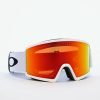 Snowboard * | Oakley Target Line L White & Fire Iridium Snowboard Goggles Limit Offer