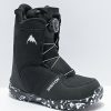 Snowboard * | Burton Grom Boa Black Snowboard Boots Kid'S 2021 Limit Offer