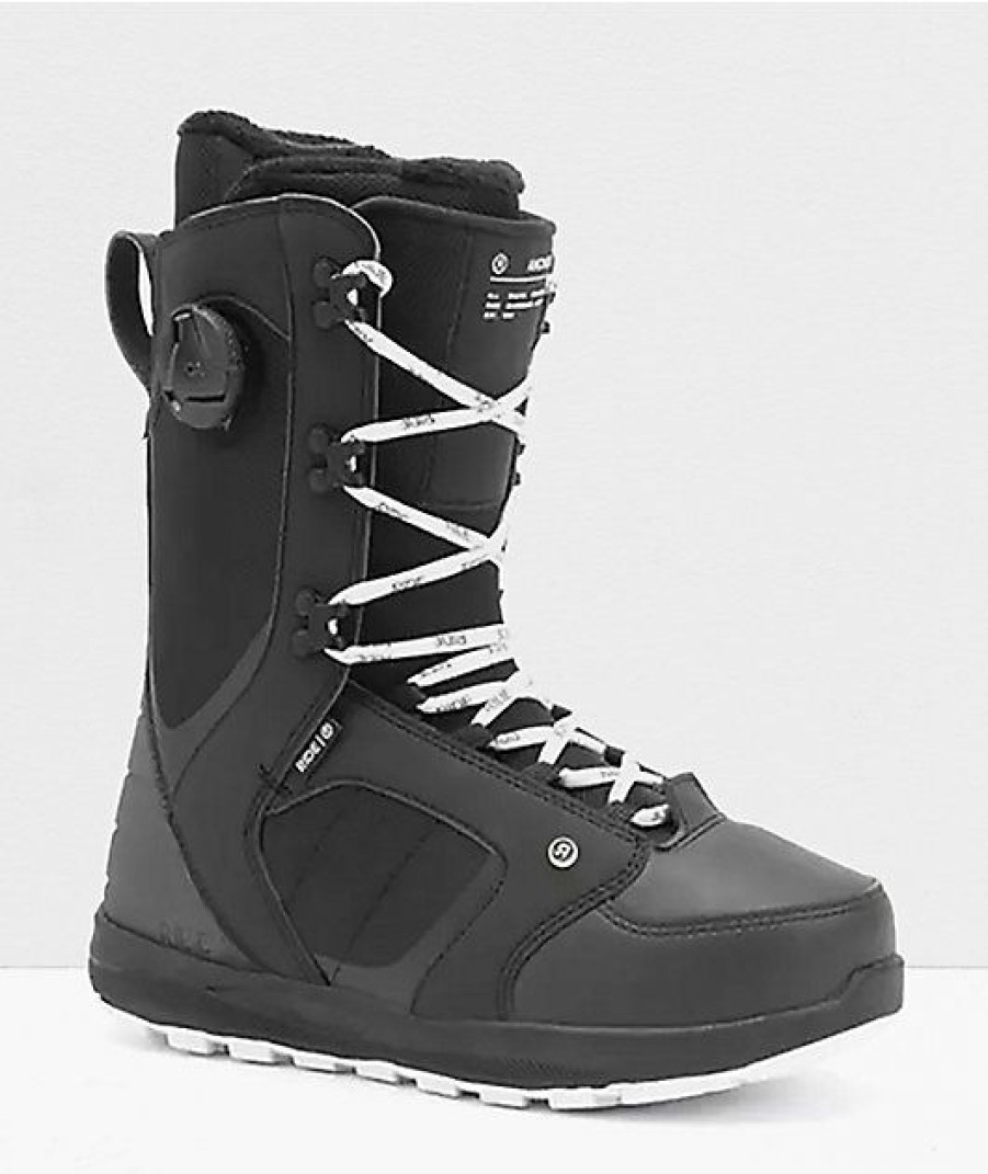 Snowboard * | Ride Anchor Boa Grey Snowboard Boots 2022 Limit Offer