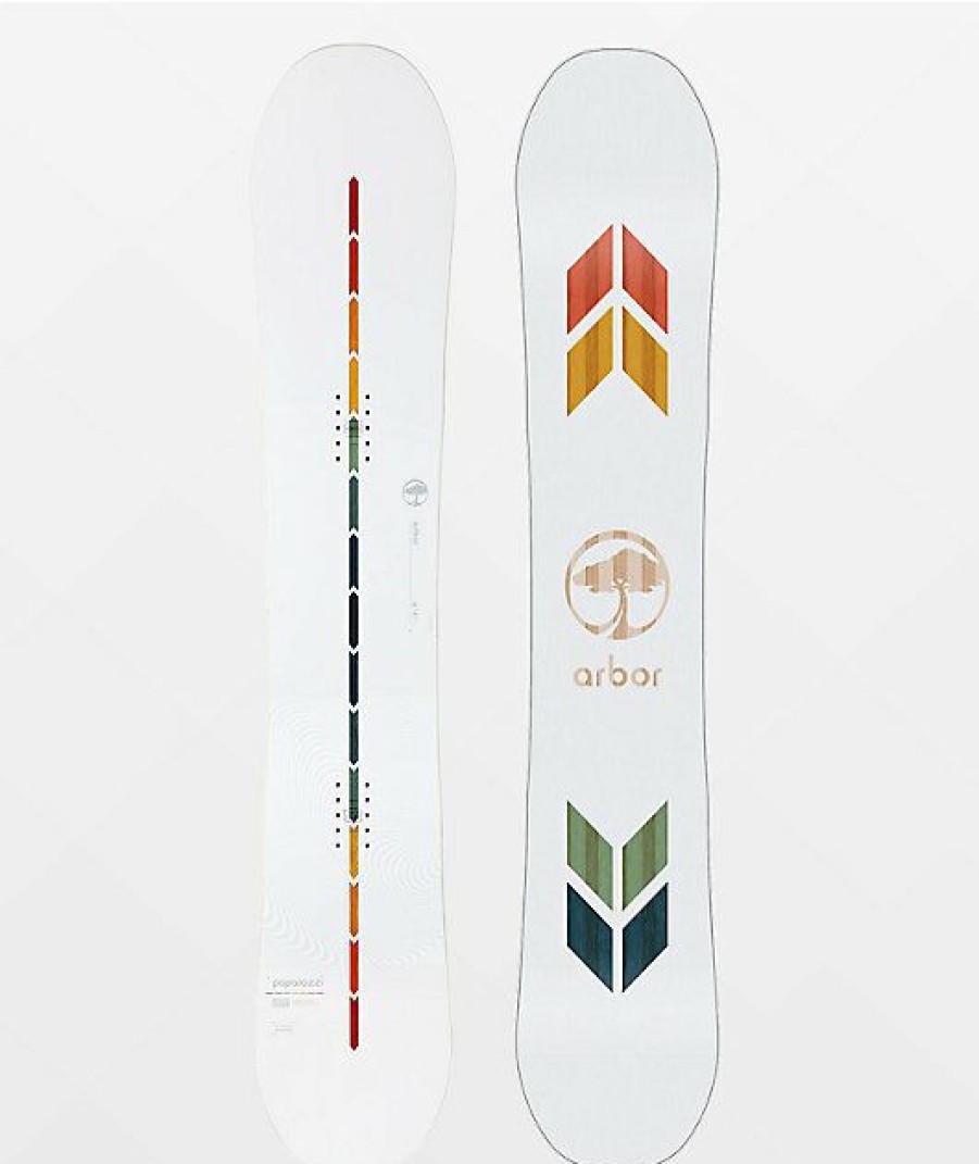 Snowboard * | Arbor Poparazzi Reverse Camber Snowboard Women'S 2022 Limit Offer