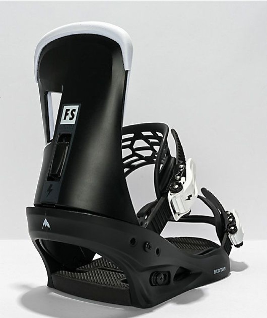 Snowboard * | Burton Freestyle Black Snowboard Bindings 2022 Limit Offer