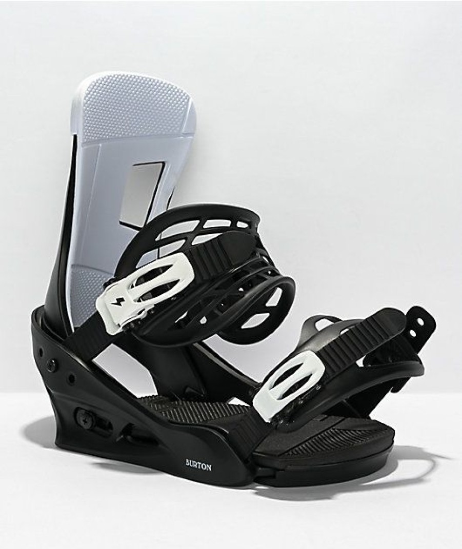 Snowboard * | Burton Freestyle Black Snowboard Bindings 2022 Limit Offer