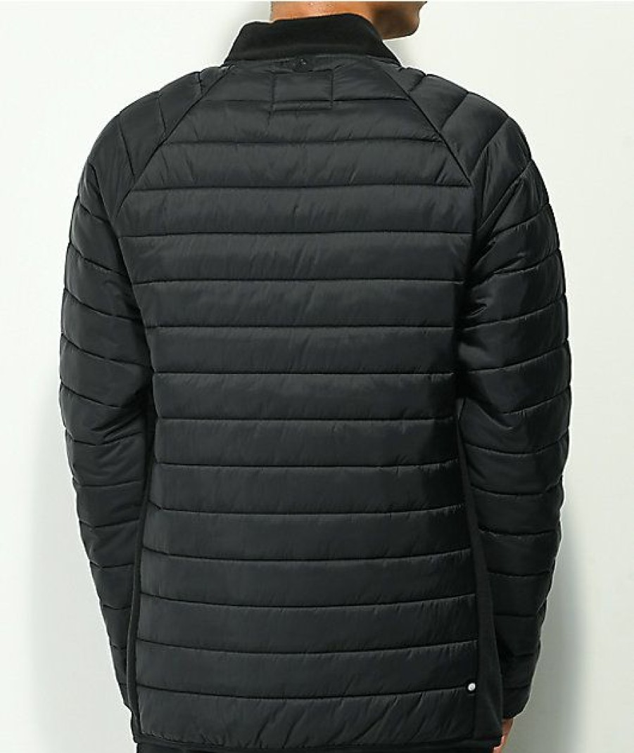 Clothing * | 686 Black Thermal Puffer Jacket Promotions