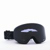 Snowboard * | Vonzipper Encore Black Out Satin Blackout Snowboard Goggles Limit Offer