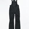 Snowboard * | Aperture Snowtown Black 10K Women'S Snowboard Bib Pants Limit Offer