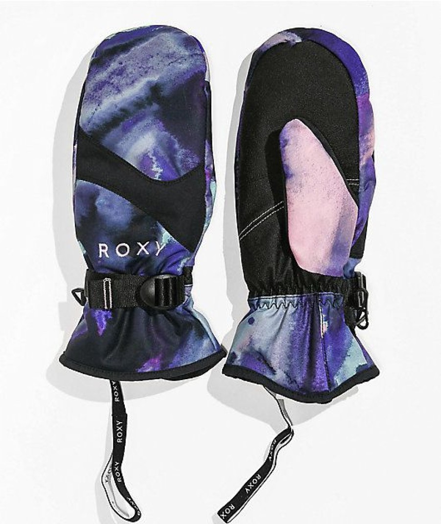 Snowboard * | Roxy Jetty Petole Mittens 2022 Limit Offer