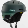 Snowboard * | Bern Macon 2.0 Green Snowboard Helmet Limit Offer