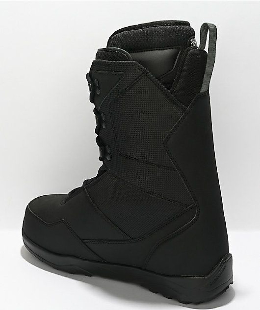 Snowboard * | Thirtytwo Shifty Lace Black Snowboard Boots 2022 Limit Offer