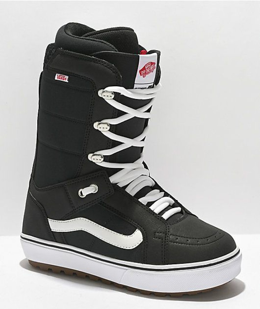 Snowboard * | Vans Hi-Standard Og Black & White Snowboard Boots Women'S 2022 Limit Offer