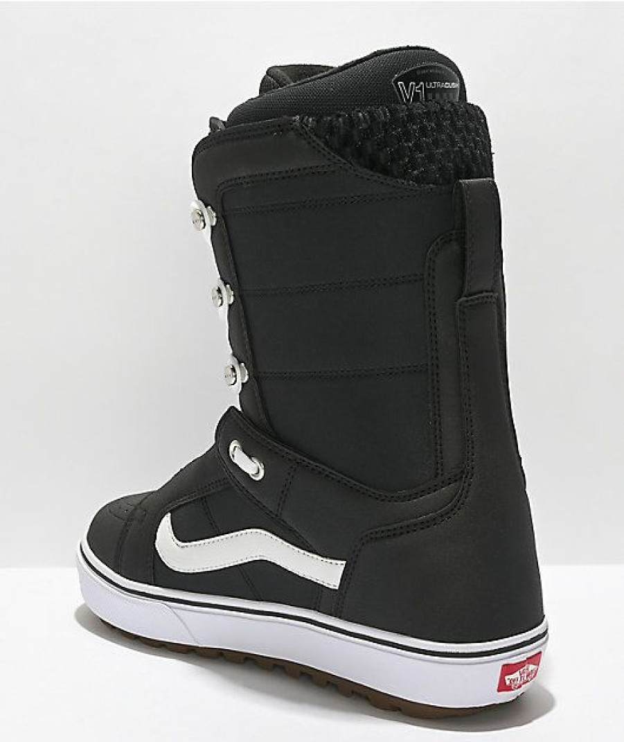 Snowboard * | Vans Hi-Standard Og Black & White Snowboard Boots Women'S 2022 Limit Offer