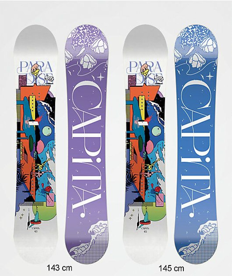 Snowboard * | Capita Women'S Paradise Snowboard 2022 Limit Offer