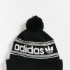 Beanies * | Adidas Originals Black Pom Beanie Promotions