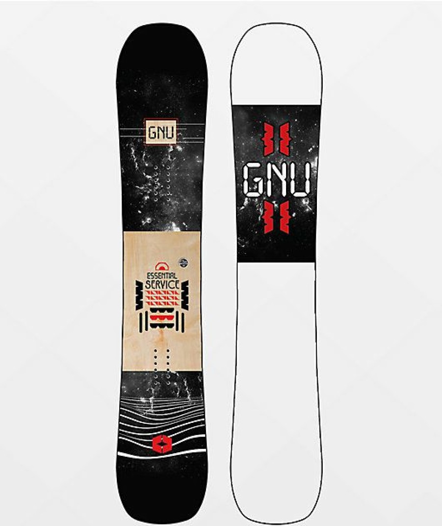 Snowboard * | Gnu Essential Service Snowboard 2022 Limit Offer