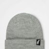 Beanies * | Crab Grab Claw Label Heather Grey Beanie Promotions