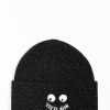 Beanies * | Porous Walker You'Re Highly Reflective Black Beanie Promotions