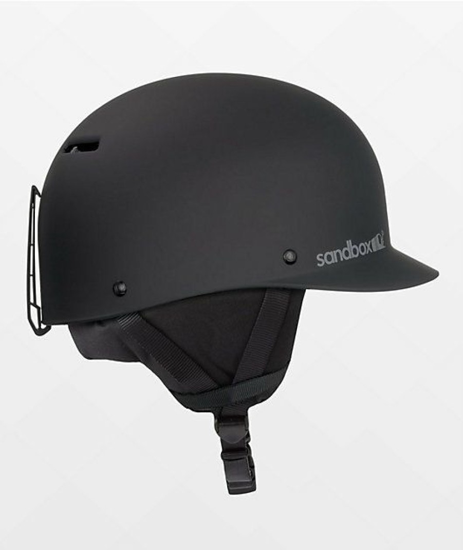 Snowboard * | Sandbox Classic 2.0 Black Snowboard Helmet Limit Offer