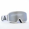 Snowboard * | Ashbury Arrow White Triangle Snowboard Goggles Limit Offer