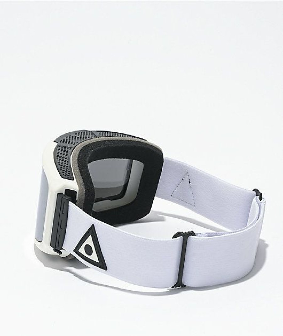 Snowboard * | Ashbury Arrow White Triangle Snowboard Goggles Limit Offer