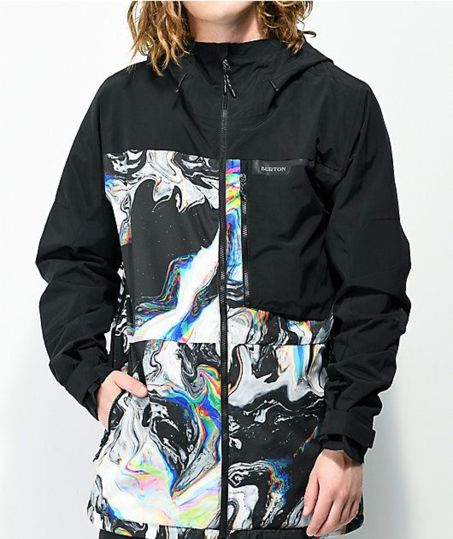 Clothing * | Burton Peasy Swirl 10K Snowboard Jacket Promotions