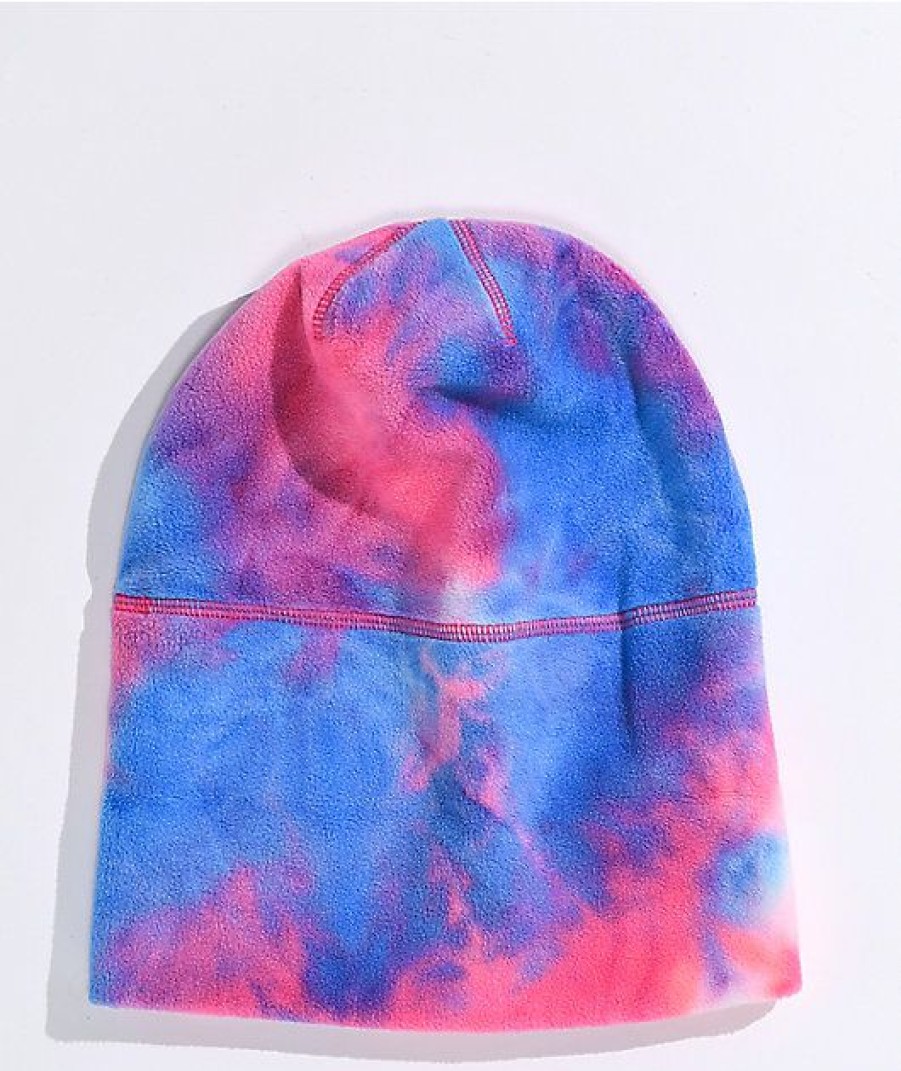 Beanies * | Coal The New Jack Pink Tie Dye Beanie Promotions