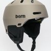 Snowboard * | Bern Macon 2.0 Mips Sand Snowboard Helmet Limit Offer